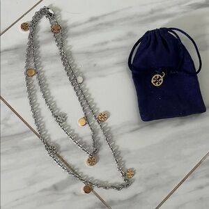 Silver and Gold Women's Necklace